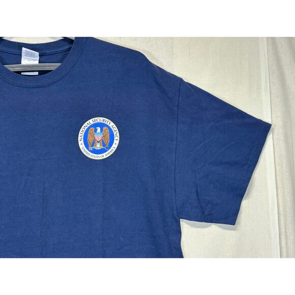 NSA National Security Agency Seal T-Shirt XL United States Intelligence Logo Tee - Picture 11 of 11